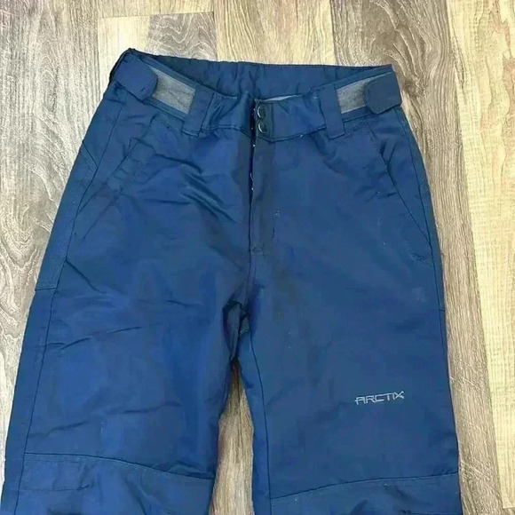 ARCTIX Youth Navy/Gray Ski Snow Pants Size Large button with adjustable waist - Picture 4 of 11